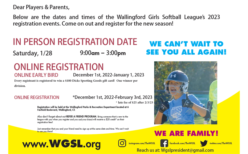 Time to Register!!